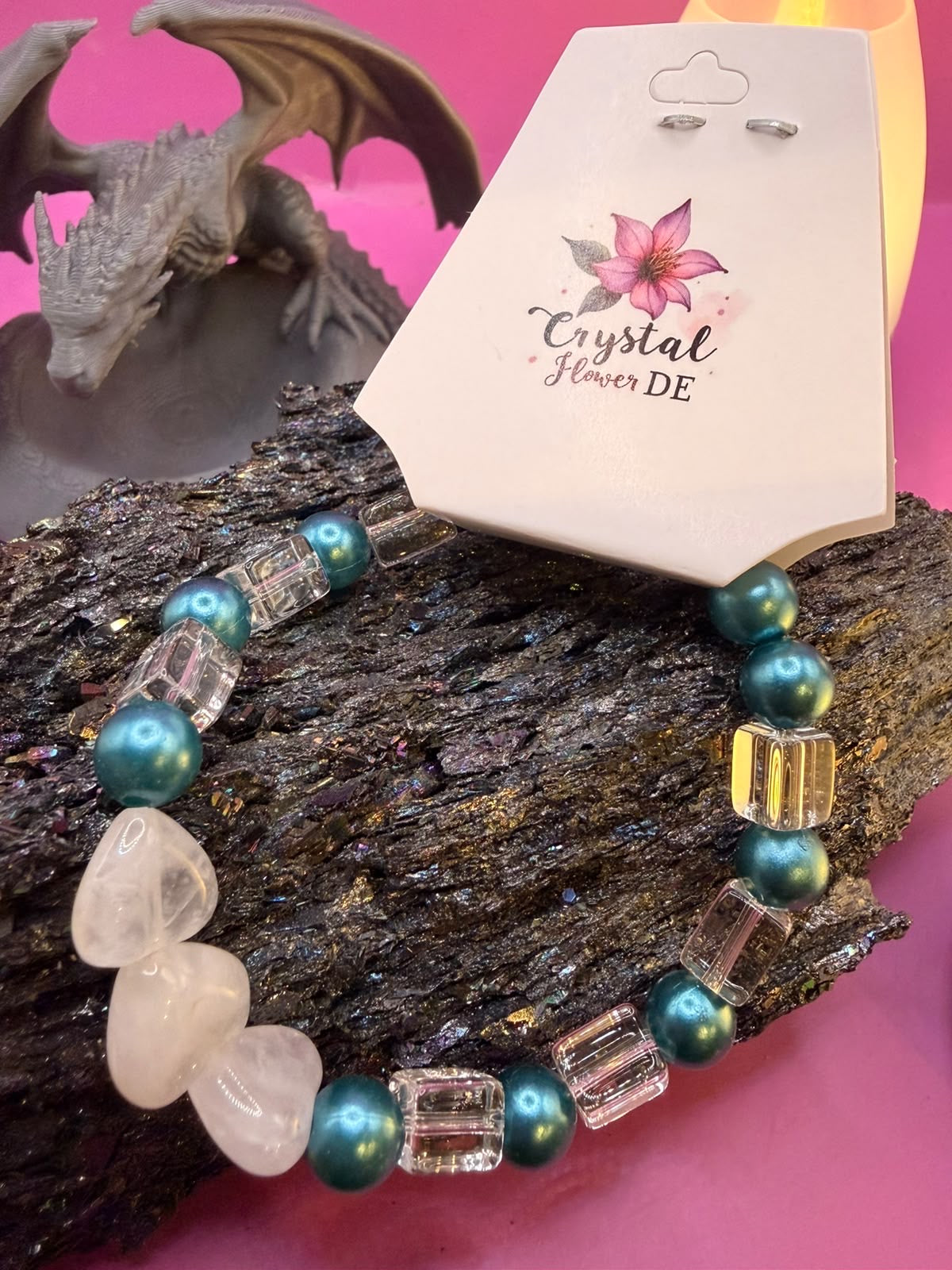 Bergkristall Handmade Armband