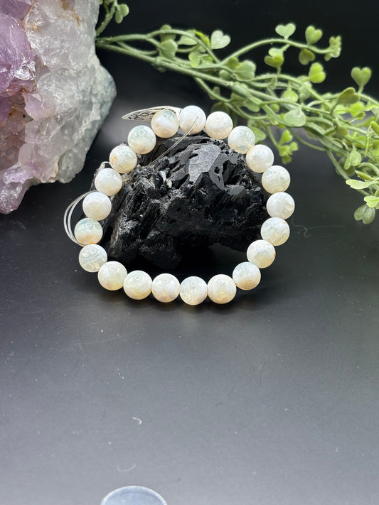 Schneeflocken Phantom Perlen Armband