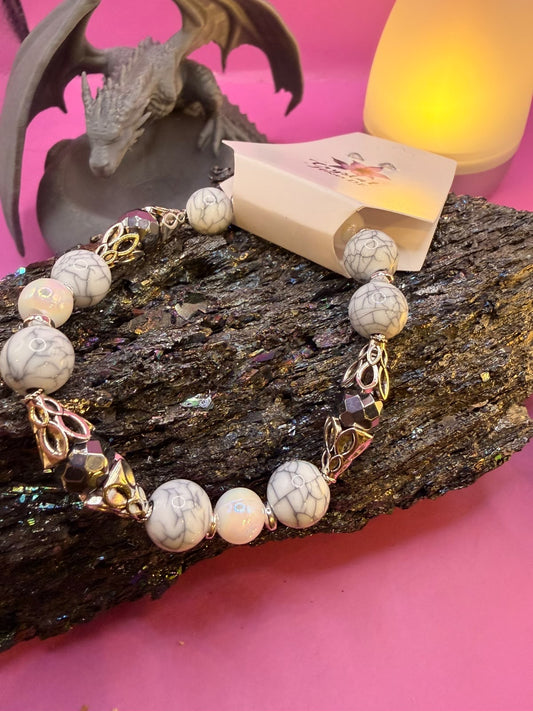 Achat und Teraherz Handmade Armband