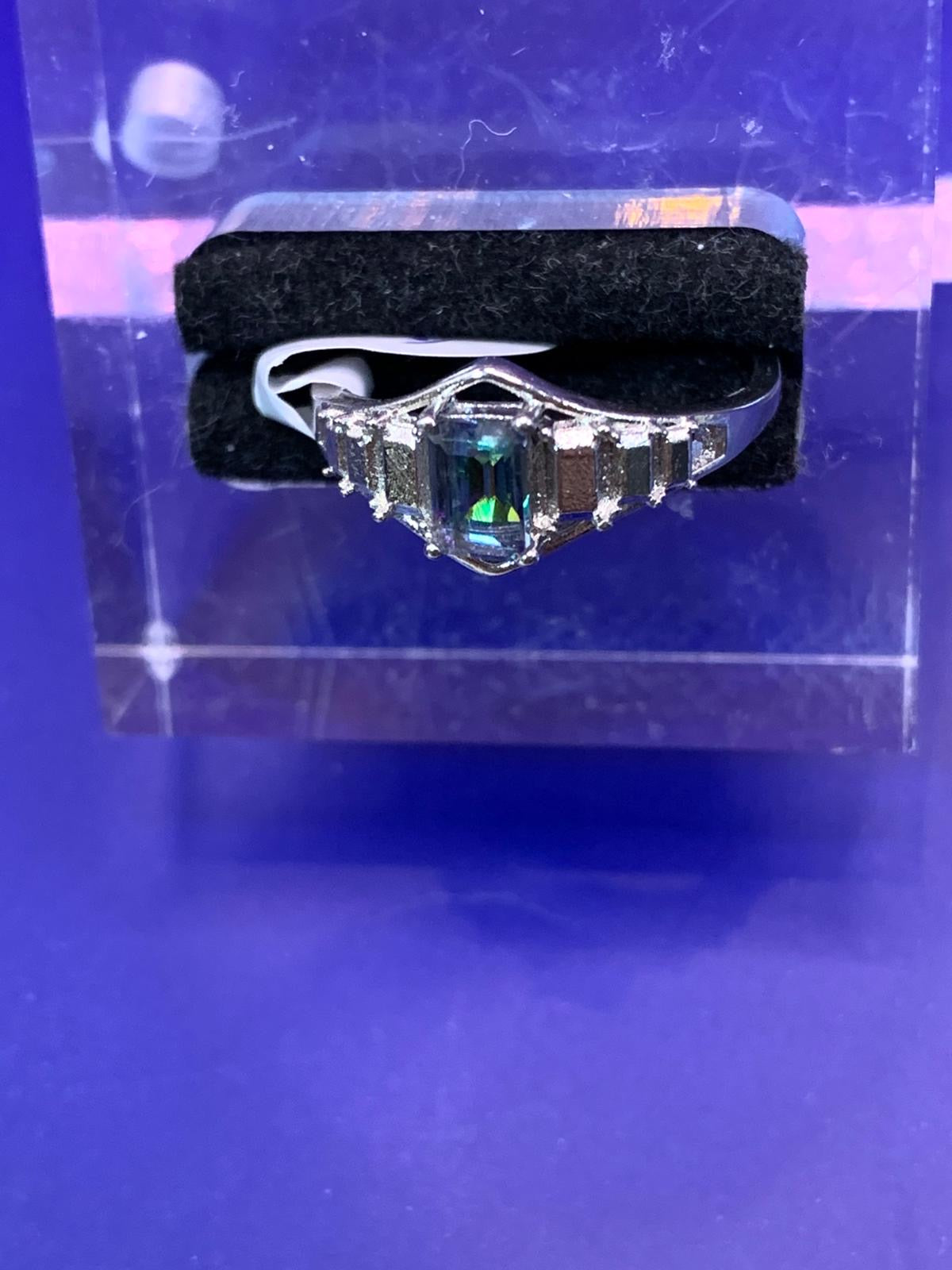 Mystikquarz klassisches Design Ring
