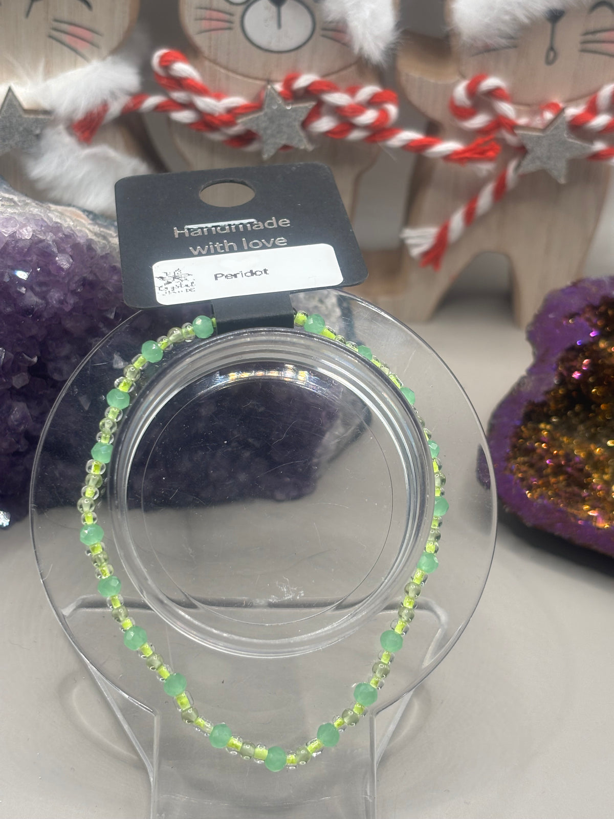 Peridot Armband Handmade