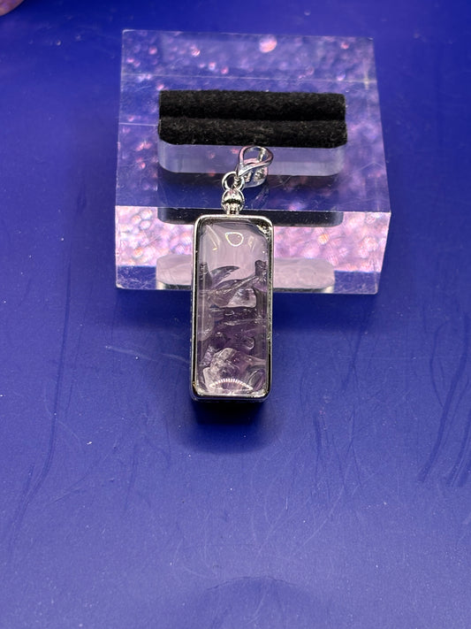 Amethyst Chips Anhänger