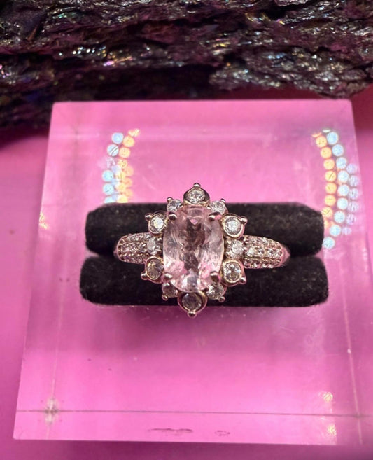 Pinker Turmalin Prinzessinnen Ring